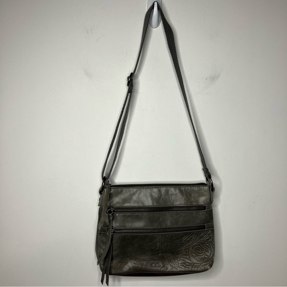 The Sak Women’s Reseda leather crossbody bag medium size - Picture 3 of 12
